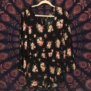 Forever 21-floral romper